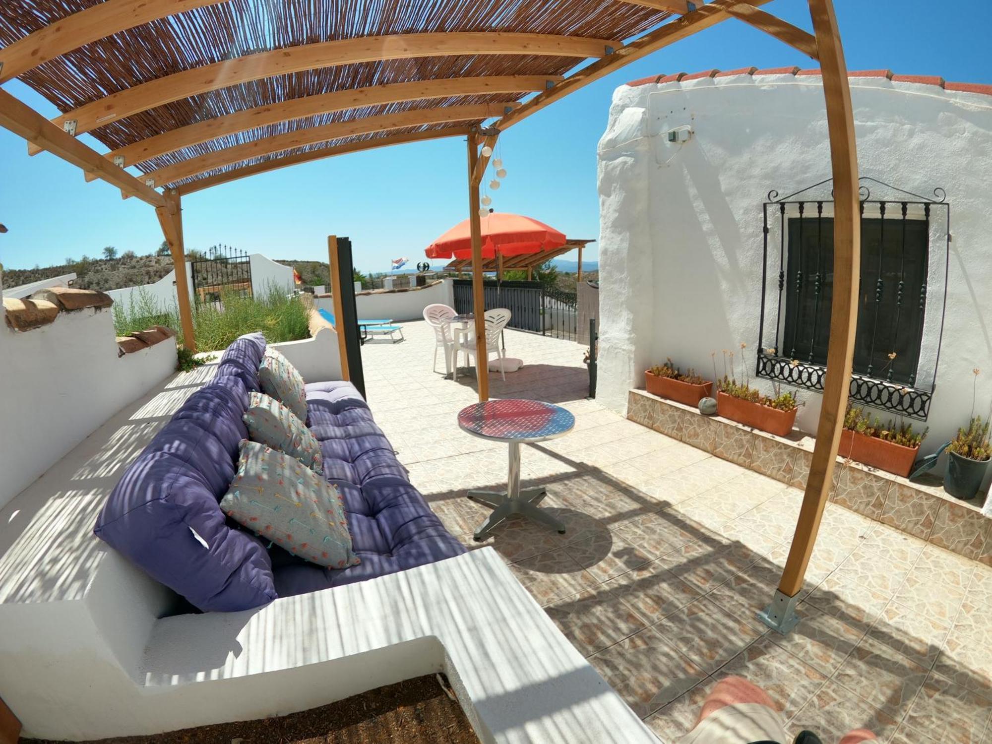 Cortijo Naturista Con Vistas-Clothing Optional Oria Esterno foto