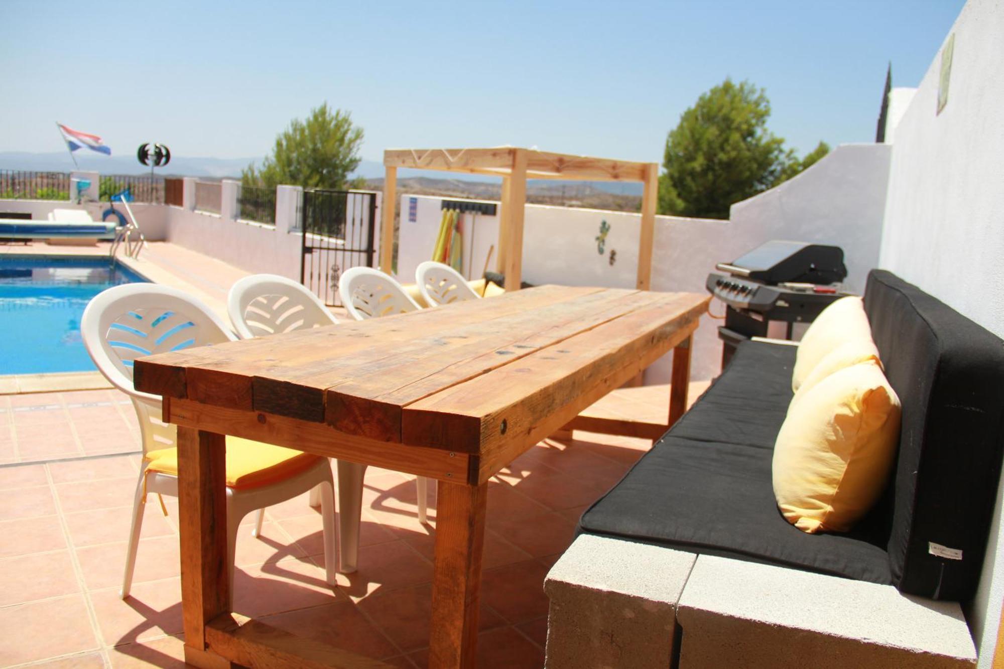 Cortijo Naturista Con Vistas-Clothing Optional Oria Esterno foto