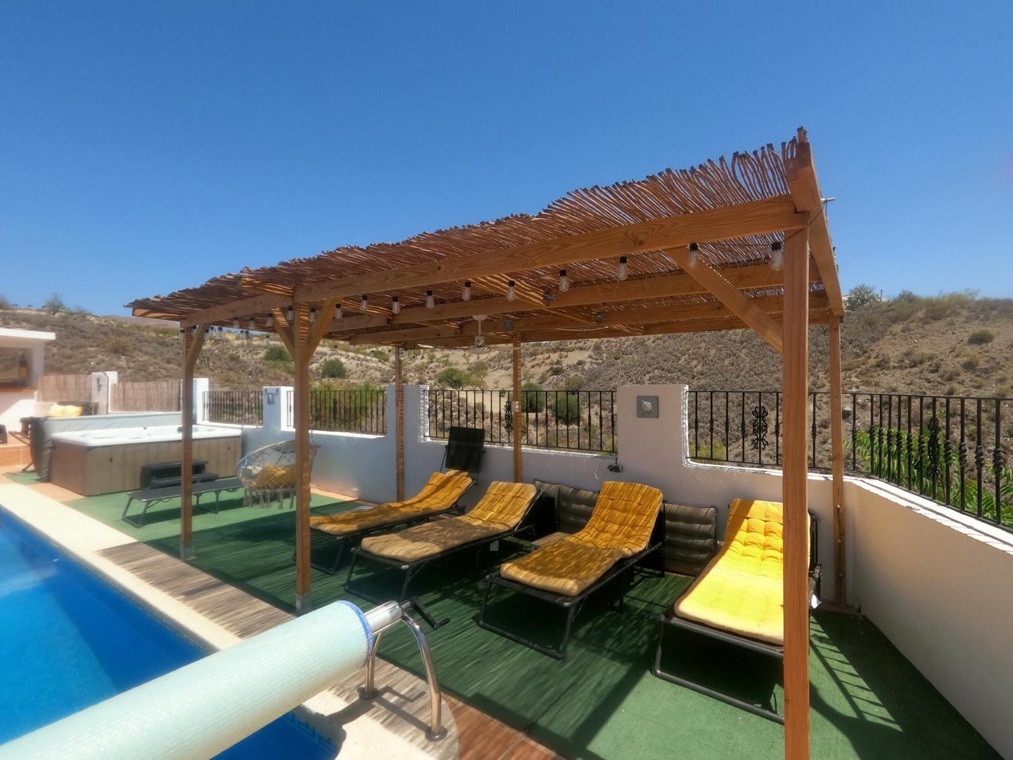 Cortijo Naturista Con Vistas-Clothing Optional Oria Esterno foto