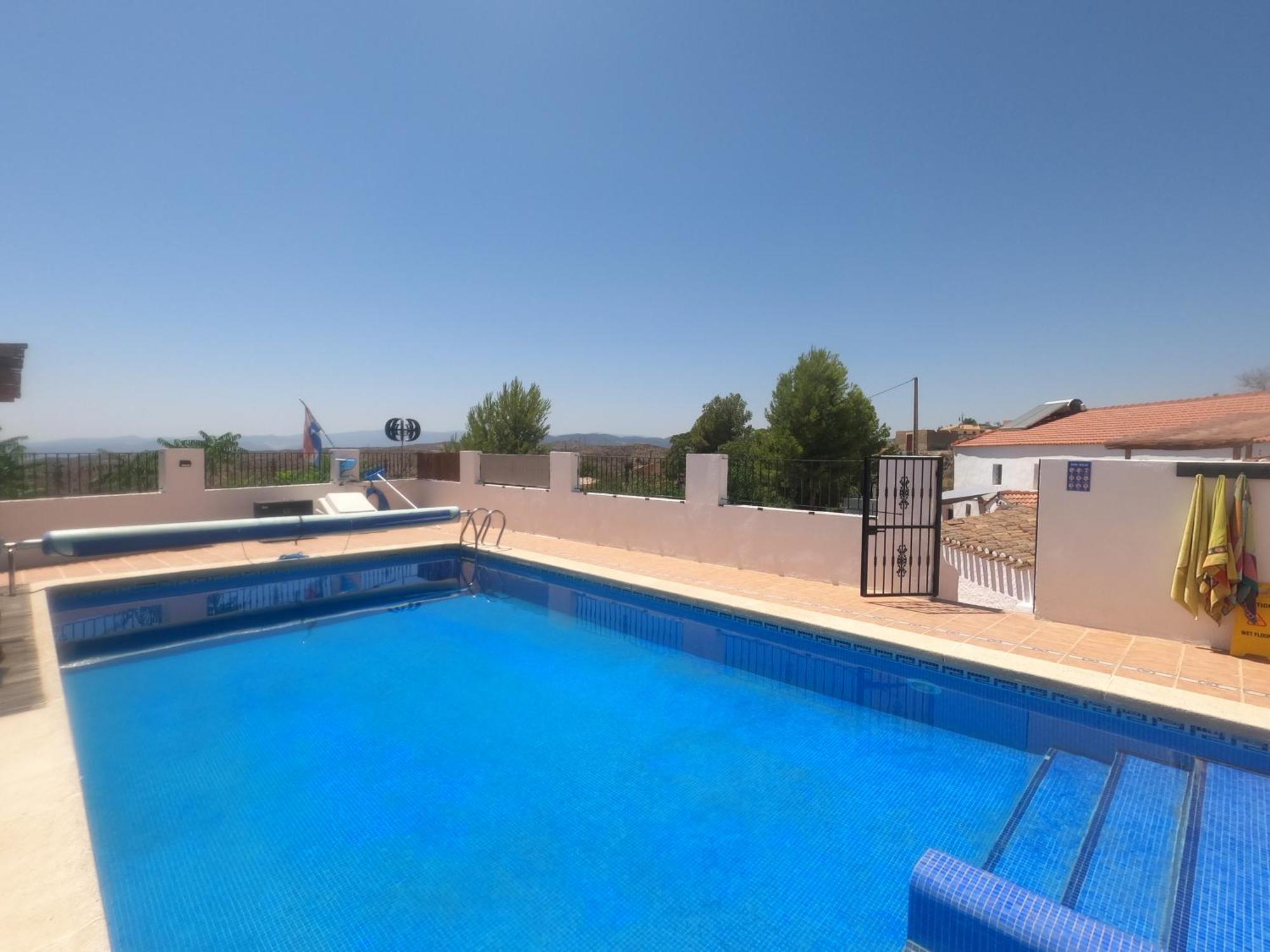 Cortijo Naturista Con Vistas-Clothing Optional Oria Esterno foto
